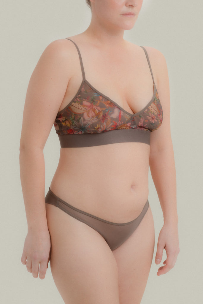 Everyday Bralette|color:Orchid clay